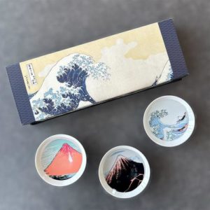 冷感北斎平盃3点セット